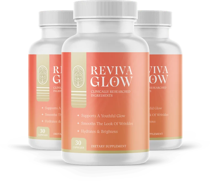 RevivaGlow 3 Bottles package